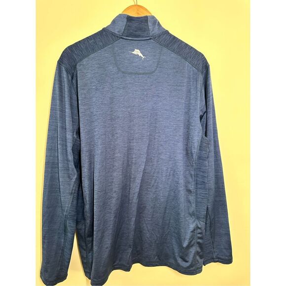 Tommy Bahama Island Zone Dallas Cowboys Blue Game Day 1/4 Zip Size Medium - Picture 5 of 5